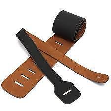 Classic adjustable guitar strap for bass soft leather rock punk