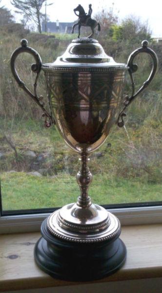 Beautiful Antique Silver Trophy Cup