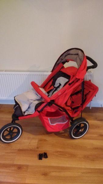 Double buggy : Phil and Ted Dash buggy