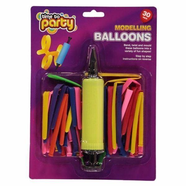Modelling balloons set with pump