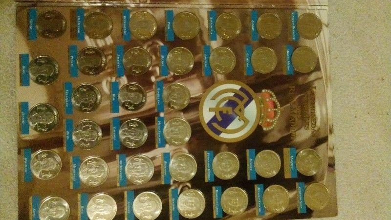 35 rare coins of real madrids best players