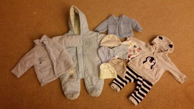 Baby Bundle Clothes 0-3months Boy/Unisex