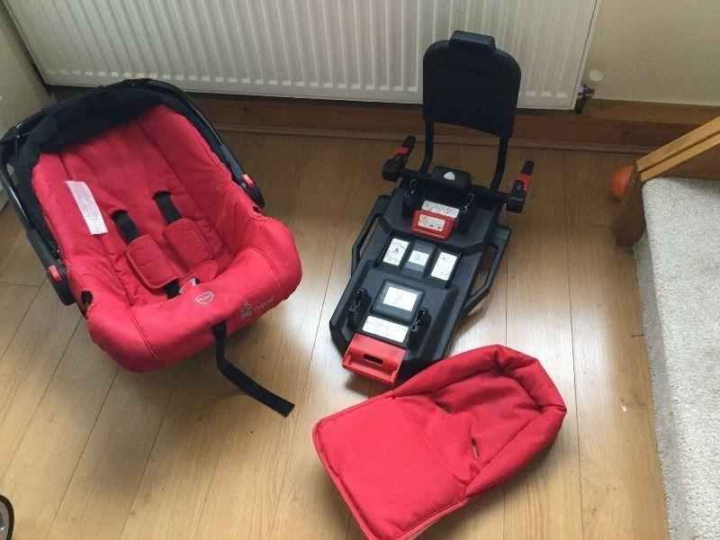 Baby elegance car seat and isofix