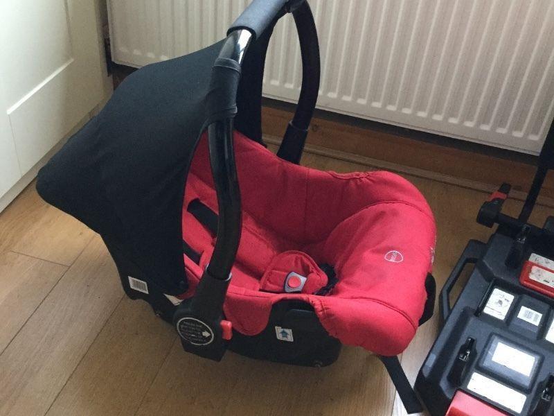 Baby elegance car seat and isofix
