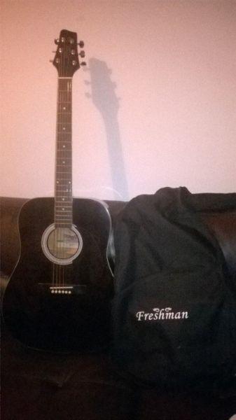 Steel stringed guitar in very good condition