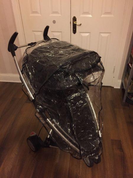 Quinny Zapp Extra for Sale with extras (rain cover, Quinny footmuff, Maxi-cosi car seat & adapters)