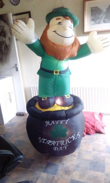 St Patrick's day inflatable