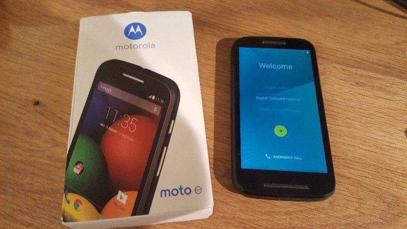 Motorola Moto E XT1021 - 4GB - Black (Unlocked)