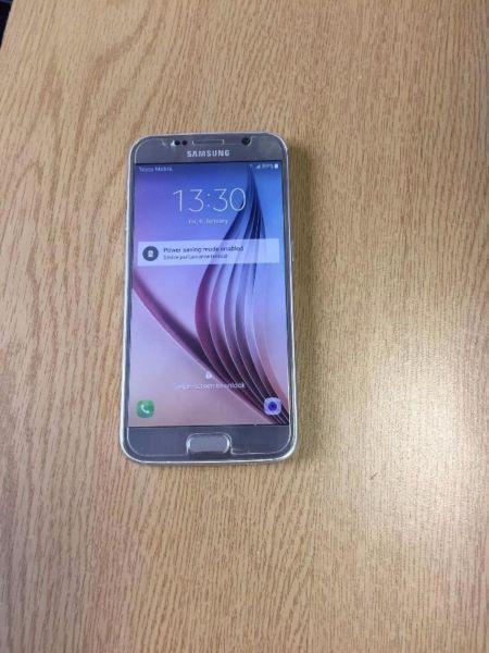 Samsung Galaxy S6 32mg silver unlocked phone 4 sale