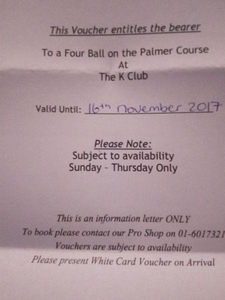 4 baller palmer course k club
