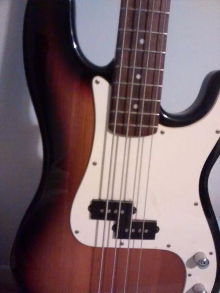 Fender Squier Bass Guitar For Sale