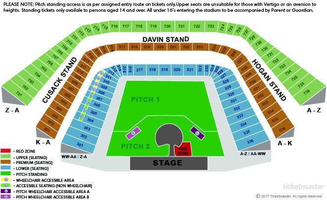 U2 Ticket x 2 Standing Pitch for The Joshua Tree Tour 22 July 2017 Croke Park