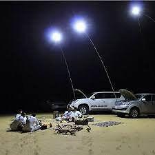 Fishing lamp car rod light RF remote controller outdoor lighting camping lantern