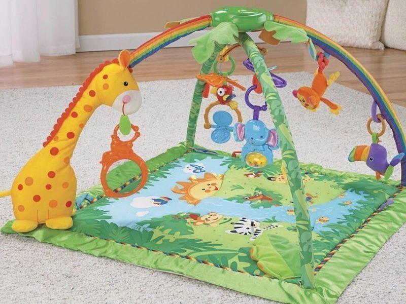 Rain forest friends fisher price playmat