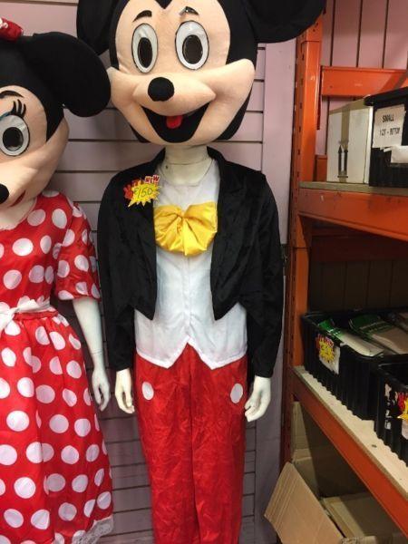 MICKEY MOUSE COSTUME MASCOTT BUSINESS OPPORTUNITY