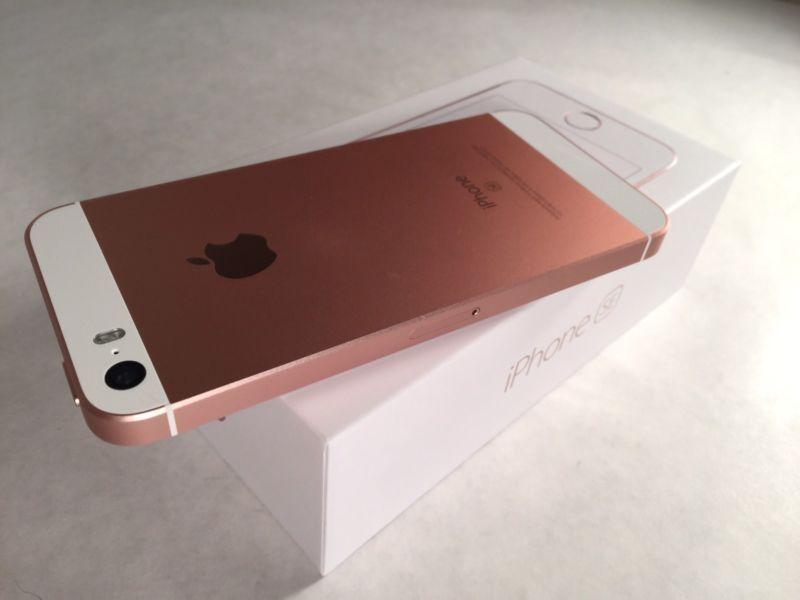 iPhone SE 16gb rose gold sim free