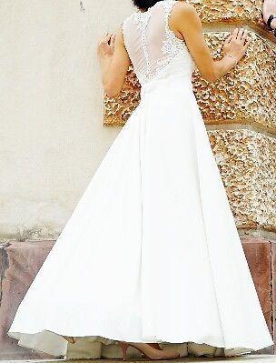 Wedding dress, size 8