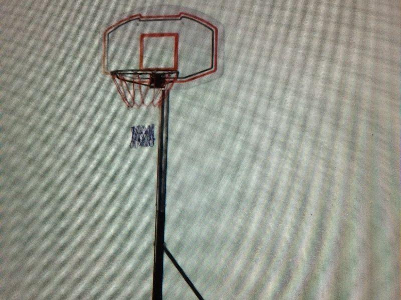 Basketball stand and net