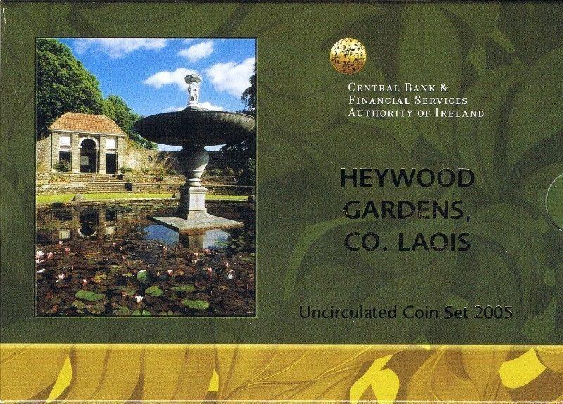Heywood Gardens in Laois 2005 Coinset (BU)