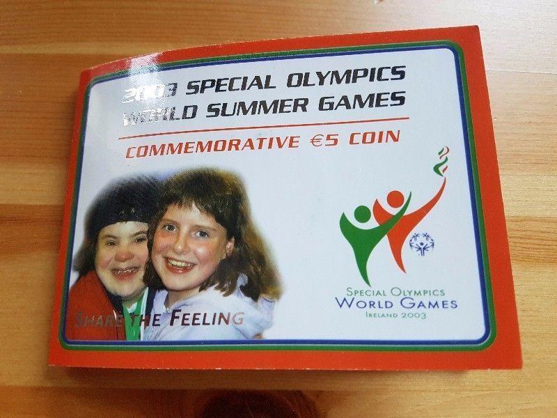 5 Euro Coin XI. Special Olympics in Dublin 2003 (BU)