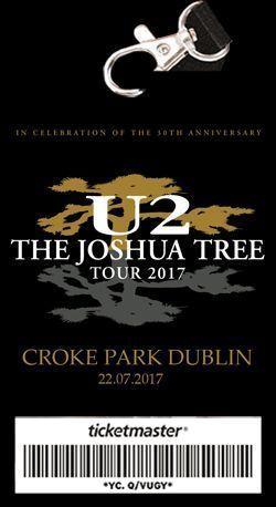 2x GA tickets for U2 at Croke Park 22/07/2017