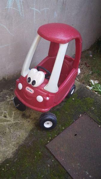 Little tikes (ruby red) car