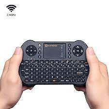 Mantisk Tek MK1 2.4ghz wireless mini keypad with touchpad mouse remote control for Android Windows