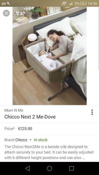 Chicco Next 2 me Crib
