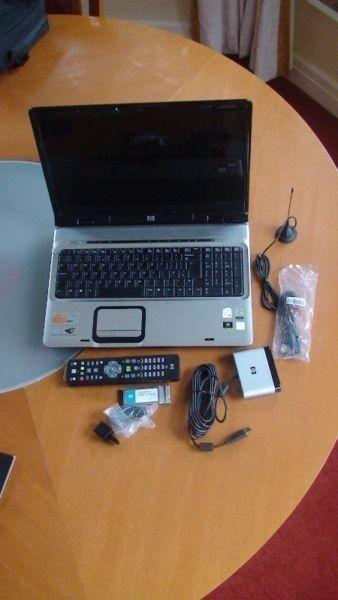Laptop Hp 17'' Intel Core with TV sat & Remote Control SALE