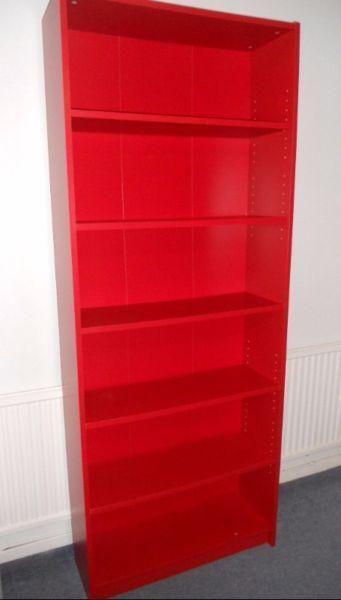 IKEA RED BILLY BOOKCASE
