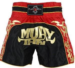 Muay Thai Competition Tribal Fight shorts – Black