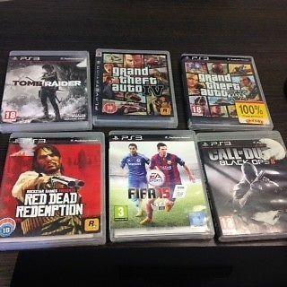 Play Station 3 Including 6 Games