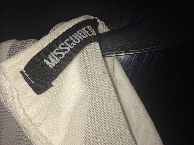 Missguided white dress