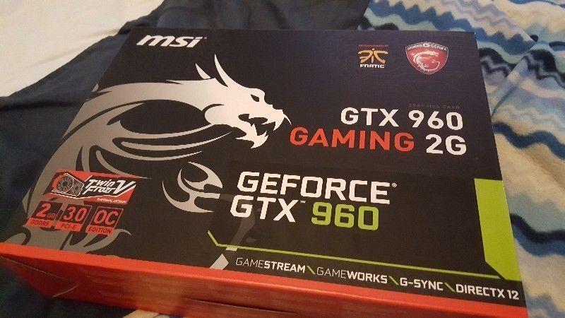 MSI GeForce GTX 960 GAMING 2GB