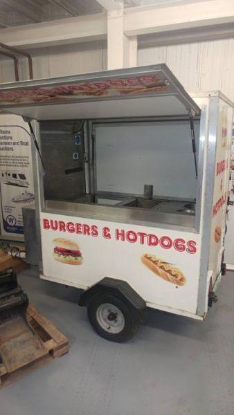 Burger & Hot Dog Catering Trailer For Auction 24/01/17 @10:00am