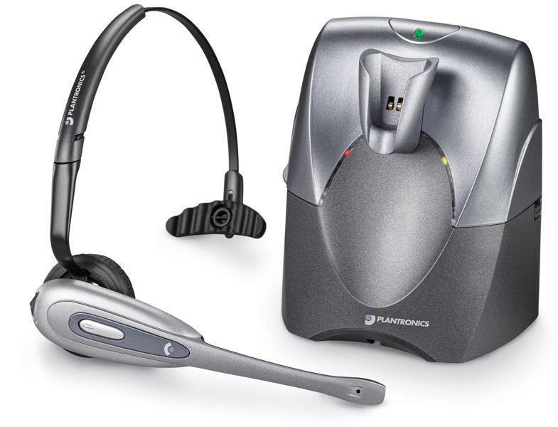 Plantronics Wireless Headset and Desk Phone