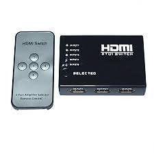 5 ports HDMI switch switcher selector splitter hub box 108op for HDTV PS3 XBOX