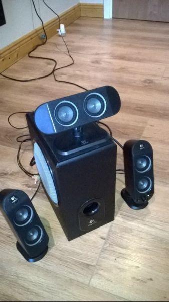 logitech computer speaker system