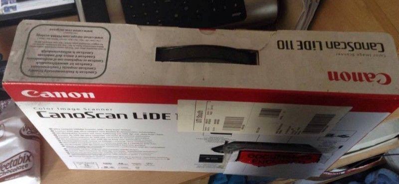 CANON CANONSCAN LIDE 110 COLOR IMAGE SCANNER BRAND NEW IN BOX. PHONE 0868061998