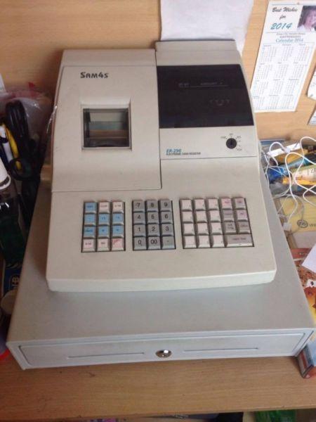 SAM 4 S ELECTRONIC CASH REGISTER INCLUDING RIBBONS AND SECURITY KEYS. PHONE 0868061998