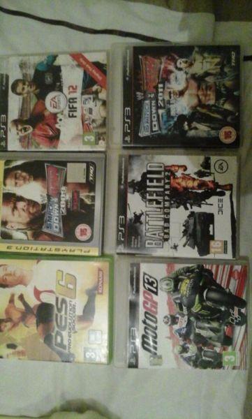 playstation2 plus about 20 games and ps3 and xbox games too