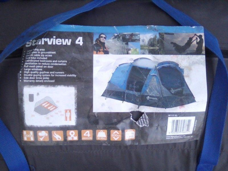 4 person tent with living room