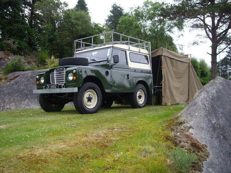 Wild Canvas Land Rover Tent