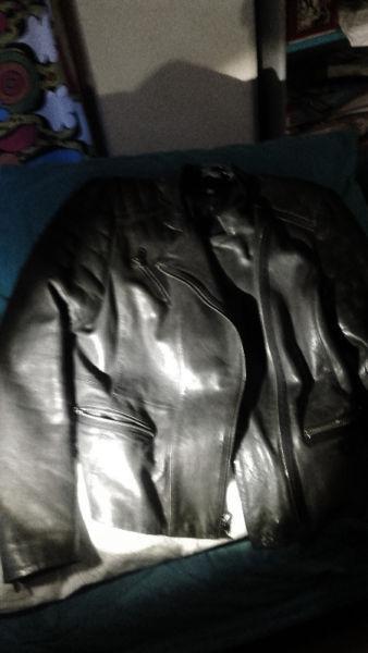 GAP leather jacket hardly worn