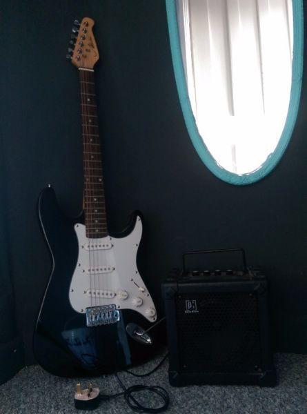 Guitar + amp for sale