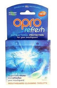 Opro Refresh Mouthguard Cleaning Tablets