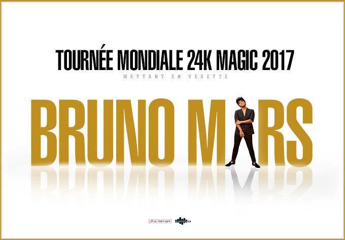 Bruno mars concert tickets (30/04/2017) seated tickets