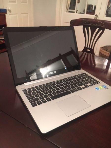 For repair or parts- ASUS S551L touchscreen notebook