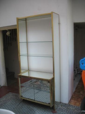 Mirrored Book case Cabinet mid 80's €1000
