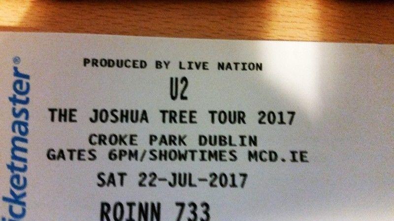 U2 Tickets - Croke Park